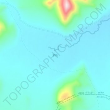 Mapa topográfico Nadun, altitud, relieve