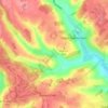 Mapa topográfico Nettleden, altitud, relieve