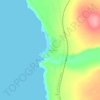 Mapa topográfico Strandfontein, altitud, relieve