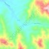 Mapa topográfico Ottoway, altitud, relieve