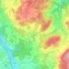 Mapa topográfico Agasul, altitud, relieve