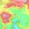 Mapa topográfico Rehberg, altitud, relieve