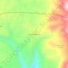 Mapa topográfico Paraíso Tonkama, altitud, relieve