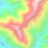 Mapa topográfico LA MARIELA, altitud, relieve