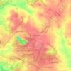 Mapa topográfico Shoal Creek, altitud, relieve