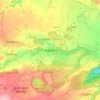 Mapa topográfico Vobster, altitud, relieve