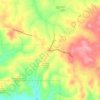 Mapa topográfico Talmadge, altitud, relieve