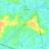 Mapa topográfico Vijfwegen, altitud, relieve
