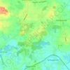 Mapa topográfico Brarupholz, altitud, relieve