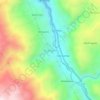 Mapa topográfico Huamarin, altitud, relieve