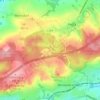 Mapa topográfico Kühler Morgen, altitud, relieve