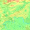 Mapa topográfico Ишим, altitud, relieve