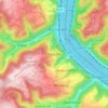 Mapa topográfico Neurath, altitud, relieve