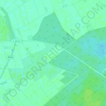 Mapa topográfico Im Erlengrund, altitud, relieve