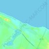 Mapa topográfico Cajueiro, altitud, relieve