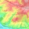 Mapa topográfico Kuhschnappel, altitud, relieve