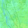 Mapa topográfico Rande, altitud, relieve