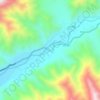 Mapa topográfico Socsi, altitud, relieve