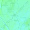 Mapa topográfico Nuevo Pedregal, altitud, relieve