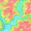 Mapa topográfico Reelsiefen, altitud, relieve
