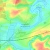 Mapa topográfico Longeville-lès-Cheminot, altitud, relieve