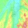 Mapa topográfico Салават, altitud, relieve