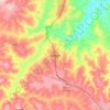 Mapa topográfico Njombe, altitud, relieve
