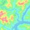Mapa topográfico 舌坡, altitud, relieve