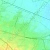 Mapa topográfico Kalitengah, altitud, relieve