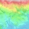 Mapa topográfico Pra Périer, altitud, relieve