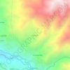 Mapa topográfico Pucayaco, altitud, relieve