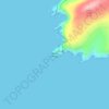 Mapa topográfico Mizen Head, altitud, relieve