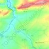 Mapa topográfico La Cornière, altitud, relieve