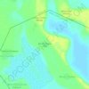 Mapa topográfico Bissam Koyana Adji, altitud, relieve