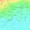 Mapa topográfico Mejobo, altitud, relieve