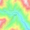 Mapa topográfico Campamento Joronga, altitud, relieve