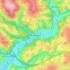 Mapa topográfico Immekeppel, altitud, relieve