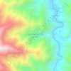 Mapa topográfico VEREDA MUNDO NUEVO, altitud, relieve
