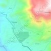 Mapa topográfico Runtu, altitud, relieve