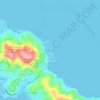 Mapa topográfico Paradise Cay, altitud, relieve