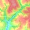 Mapa topográfico Форино, altitud, relieve