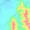 Mapa topográfico Zohuala, altitud, relieve