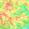 Mapa topográfico Ruhstorf, altitud, relieve