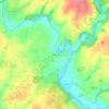Mapa topográfico Le Plessis, altitud, relieve