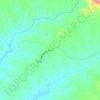Mapa topográfico Ararat, altitud, relieve