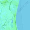 Mapa topográfico Greatstone on Sea, altitud, relieve