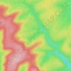Mapa topográfico Isenach Ursprung, altitud, relieve