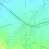 Mapa topográfico Plesungan, altitud, relieve