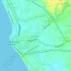 Mapa topográfico Jawi-jawi I, altitud, relieve