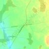 Mapa topográfico Russeldale, altitud, relieve